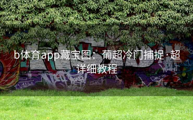 b体育app藏宝图:葡超冷门捕捉·超详细教程 b体育app藏宝图:葡超冷门捕捉·超详细教程