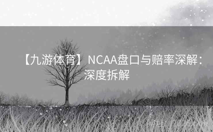 【九游体育】NCAA盘口与赔率深解:深度拆解 【九游体育】NCAA盘口与赔率深解:深度拆解
